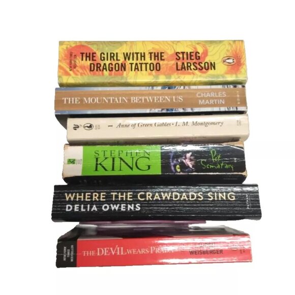 Books to Screen Paperback Lot - 14 books - Dragon Tattoo, Exorcist, crawdads - Picture 3 of 6